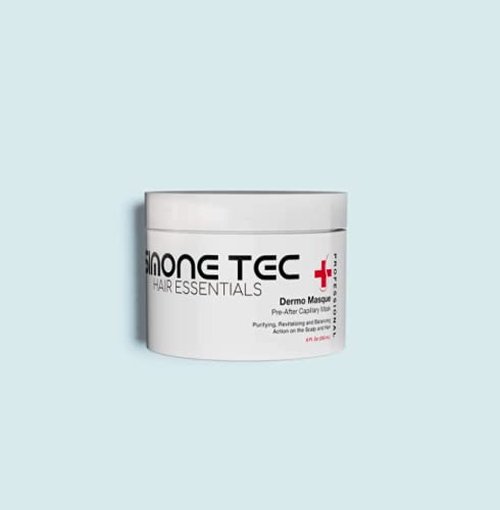 Simone Tec Hair Essentials Dermo Pre-After Capillary Mask 236ML Purifying, Revitalizing and Balancing Action on the Scalp and Hair