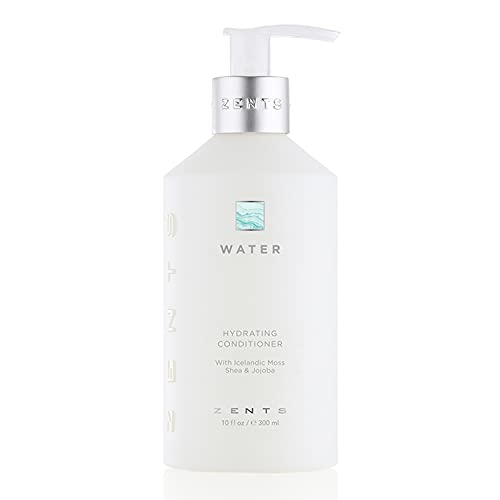 Zents Moisturizing Conditioner, Color Safe and Sulfate-Free with Organic Shea Butter & Jojoba Oil for All Hair Types, 10 fl oz