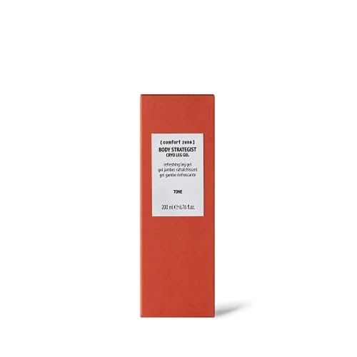 [ comfort zone ] Body Strategist Cryo Leg Gel | Refreshing Leg Gel, 6.67 oz