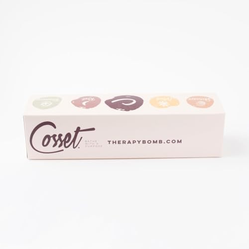 Cosset Bath Bomb - Shower Steamer Variety Pack Gift Box Bubble Bath Bombs for Women - Ideal for Relaxation and Self-Care - 13 pcs