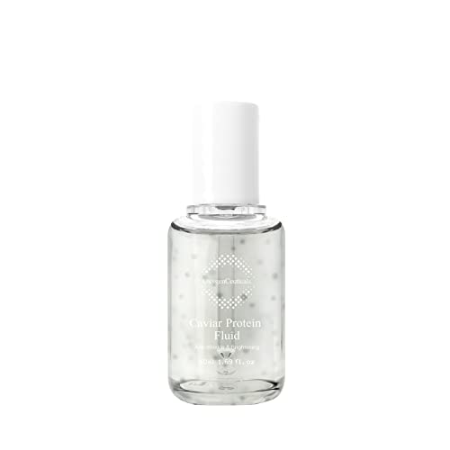 OxygenCeuticals Caviar Protein Fluid ? Total Anti-Aging Ampoule with 5% Caviar Extract, Niacinamide & Adenosine, Peptide-Enriched Brightening & Firming Serum for Youthful Radiance. 1.69 fl.oz (50ml)