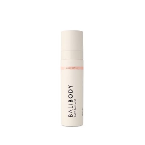Bali Body Face Tan Mist - Dark Shade | Streak-Free, Fast Drying Facial Self Tanner | Hydrating Soothing Formula for All Skin Types | Vegan, Cruelty Free, Australian Made (100 ml/3.4 fl oz)