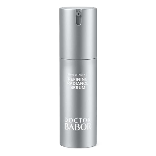 DOCTOR BABOR Refining Radiance Serum with Vitamin C, Hyaluronic Acid and Vitamin E, Skin Care For Smooth Plump Skin, Radiant and Even Complexion, 1 oz