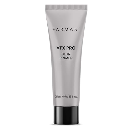FARMASi VFX Pro Natural Beige and VFX Pro Primer Long Lasting Liquid Foundation Set, Skin Moisturizer Advanced Breathable Hydrating Full Coverage makeup for Face Makeup Set