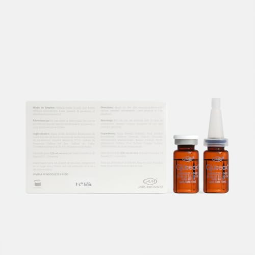 | Gluteox ? Buttocks Firming & Lifting Serum | With DMAE, Organic Silica, Hyaluronic Acid & Antioxidants | For Professional Cosmetic Use Only | 5x10mL Vials