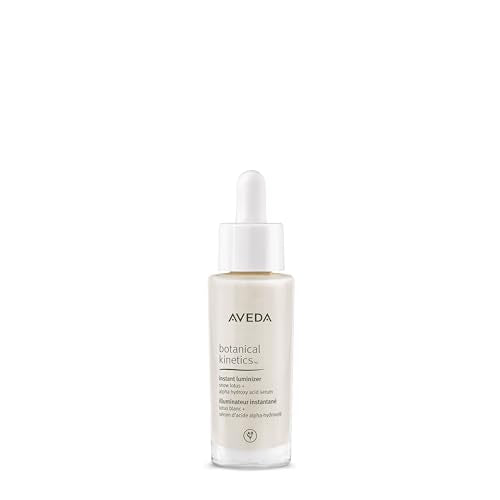 Aveda Botanical Kinetics Instant Luminizer | Exfoliating & Brightening Serum with Plant-Derived AHAs | for All Skin Types | 99% Naturally Derived*, 1 Fl Oz