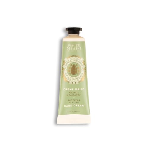 Panier des Sens - Hand Cream for Dry Cracked Hands - Sea Samphire Hand Lotion with Shea Butter & Olive Oil - Vitamin E Skin Moisturizer with 97% Natural Ingredients - Made in France, 2.5 fl oz