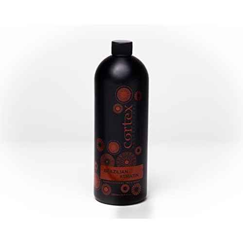 Cortex Professional Brazilian Keratin Hair Treatment | Restores, Straightens Coarsest, Curliest Hair | Improved Hair Care Straightening Formula