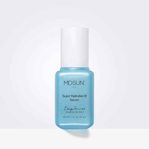 MDSUN Super Hydration B Serum, Face Serum, Antioxidant & Anti-Aging Formula, Best to Hydrate, Moisturize & Reduce Lines, Wrinkles, Uneven skin tone 30mL