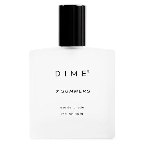 Dime Beauty 7 Summers Perfume for Women, 1.7 oz / 50 ml - Sweet Floral Scent, Clean Fragrance Eau de Toilette, Hypoallergenic