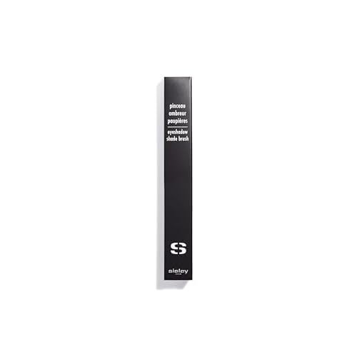 Sisley Paris Eyeshadow Shade Brush - Best Brush to Create a Smoky Eye - Straight, Synthetic, Soft Bristles - Blends & Intensifies Color