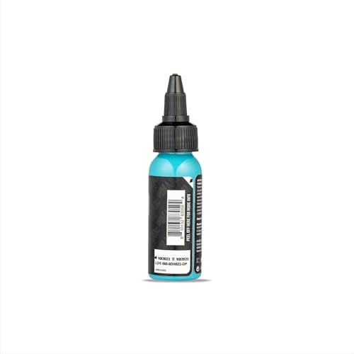 Dynamic Color Co - Platinum Collection Tattoo Ink, Reach Compliant Premium Ink, Safe for European Regulations, Made in Spain, (1 oz Bottle) (Baby Blue)