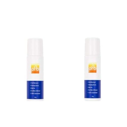Bundle Of 2 PFB Vanish Roll on Shaving Gel for Ingrown Hair, 93 grams
