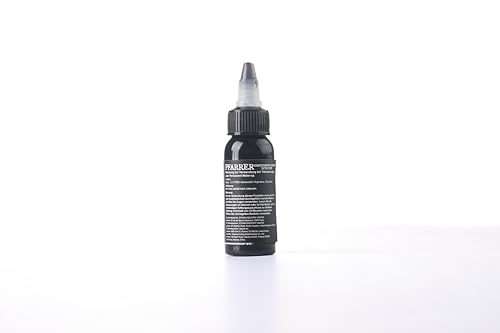 PFARRER Tattoo Ink Black 1oz(30ml) Vegan-Friendly USA Standard Pigment Supplies Concentrated Black TI7003-30-002