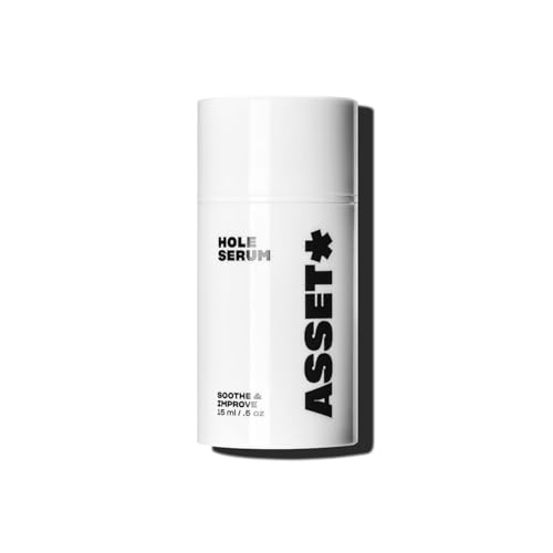 Asset Hole Serum ? Soothing Daily Serum for Perianal Skin Health & Radiance ? 15ml (.5oz) | Hydrates, Strengthens, Improves Skin Texture | Gentle, pH Balanced, Non-Greasy Formula