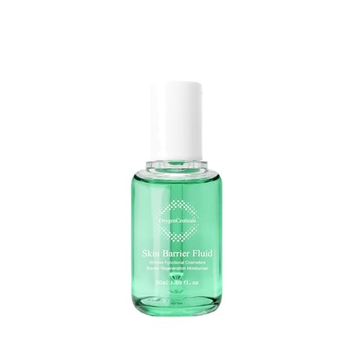 OxygenCeuticals Skin Barrier Fluid ? Anti-Wrinkle Ampoule with Adenosine, Hydrolyzed Collagen, Improves Elasticity & Firmness, Hydrating Serum for Dry & Aging Skin. 1.69 fl.oz (50ml)