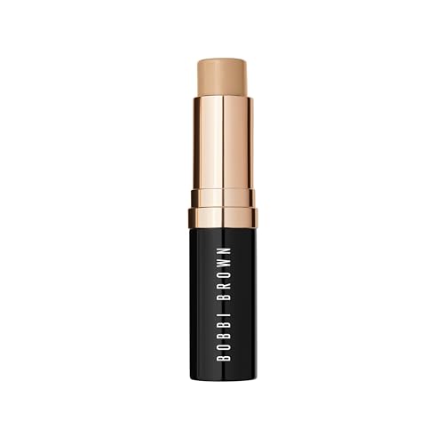 Bobbi Brown Skin Foundation Stick | Portable & Creamy with Medium-to-Full Coverage for Even-Toned Skin, 0.31 Ounce