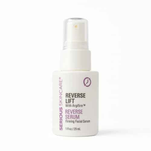 Reverse Lift Firming Facial Serum, Visibly Firm, Tone & Tighten Skin, Hydrating Anti-Aging Peptides, Reduce Wrinkles, Sagging Face and Neck, Serious Skincare, 1 oz