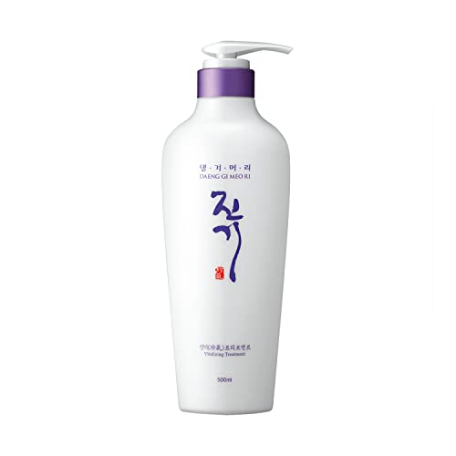 Daeng Gi Meo Ri- Jin Gi Vitalizing set[ Shampoo x2, Treatment x1], 100% Domestic Oriental Herb, Providing Moisture to Frizzy and Split Hair, Smooth and Shiny Hair, Nourishing Korean Herbal Hair Care