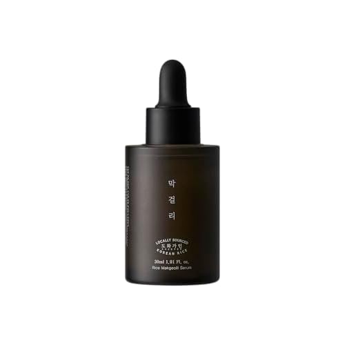 Rice Makgeolli Serum | Made with Domestically Sourced Korean Rice | 30 ml (1.01 Fl Oz) | Korean Skin Care
