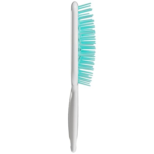 FHI Heat UNbrush Plus ? Curly Hair Brush for Gentle & Effective Detangling on Wet or Dry Fragile Hair Types ? Detangler Brush w/ 84 UltraFlex Bristles, Ultra-light, Vented, Anti Static Hairbrush