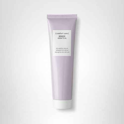 [ Comfort Zone ] Remedy Soothing Nourishing Cream To Oil Cleanser, Ideal For Sensitive Skin Prone To Redness, Fragrance-free, 5.07 fl. oz.
