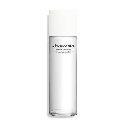 Shiseido Men Hydrating Lotion Clear - 5 oz - Delivers 12-Hour Hydration & Visibly Improves Roughness - Non-Comedogenic - All Skin Types - Paraben Free & Mineral Oil Free