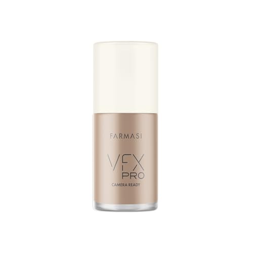 FARMASi VFX Pro Natural Beige and VFX Pro Primer Long Lasting Liquid Foundation Set, Skin Moisturizer Advanced Breathable Hydrating Full Coverage makeup for Face Makeup Set