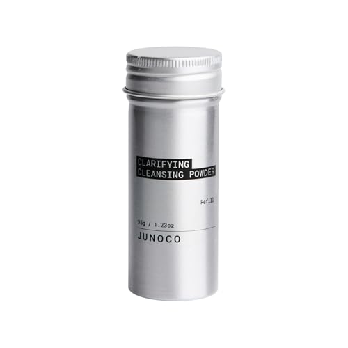JUNO & Co. JADE Clarifying Cleansing Powder, Refill Pod Only for Effortless Cleanse with Exfoliating and Hydrating