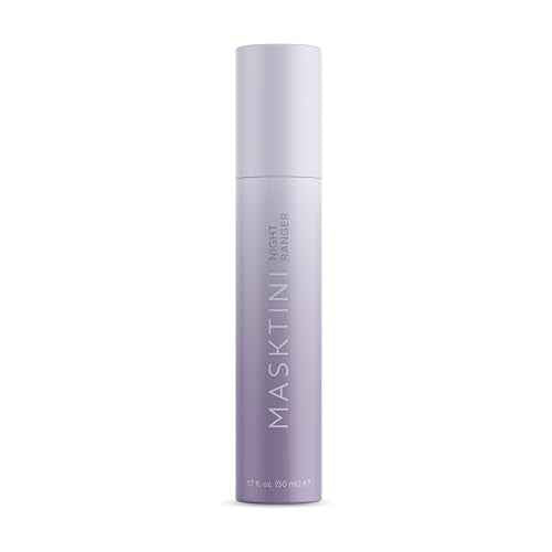 Masktini Night Ranger Overnight Renewal Mask, 1.7 oz - AHA and Vitamin C Face Mask - Exfoliating, Renewing Face Mask - For Dry, Dull Skin