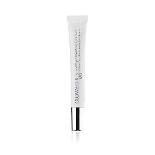 Glowbiotics Soothing + Revitalizing Probiotic Eye Cream: Hydrate, Firm & Reduce Wrinkles, Dark Circles & Puffiness, Peptide-Rich for Youthful Eyes, 0.5 oz