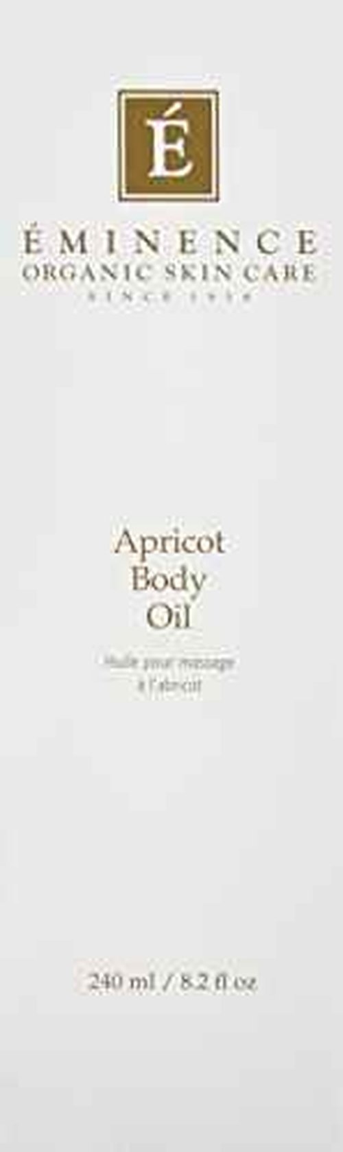Eminence Apricot Body Oil for Unisex - 8.2 oz Oil