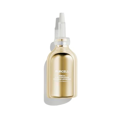 5% L-Glutathione (88B/mL) Flexible Liposome Face Serum - High Concentration with Vitamin B3, Vitamin E, Tranexamic Acid for Hydrating & Brightening (1.85 fl oz / 55ml)