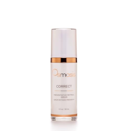 OSMOSIS CORRECT Preventative Retinal Facial Serum, Collagen Booster for Youthful, Radiant Skin for Aging, Pigmented, and Dry Skin, 1 Fl Oz