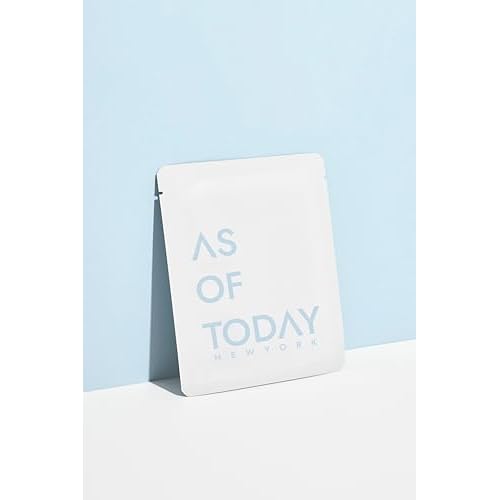 AS OF TODAY R-Peptide Sheet Mask 5 Pack | Hydrating Anti-Aging Face Mask with Peptides & Botanical Extracts | Wrinkle Care, Firming & Soothing | Korean Skincare Clean Beauty | Collagen Sheet Mask