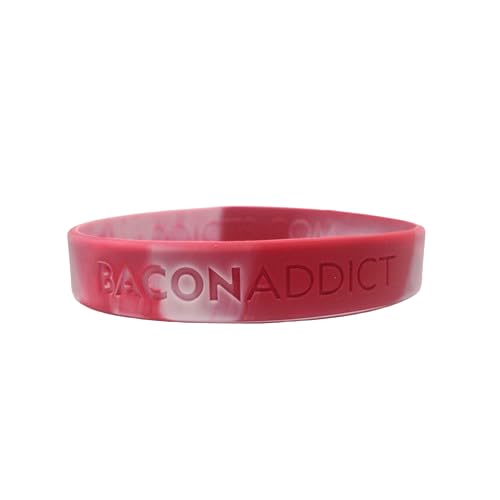 Bacon Addicts Survival Kit Gift Pack (5pc Set) - Bacon Soap, Air Freshener, Lip Balm, I Heart Bacon Can Cooler & Bacon Addict Silicone Wristband