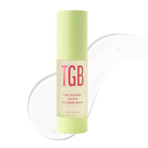 Pore Refining LHA PHA Skin Drink Serum ? Korean HA Serum for Face 1.01 fl oz | Exfoliating & Hydrating Treatment for Oily Skin, Enlarged Pores & Uneven Skin Texture