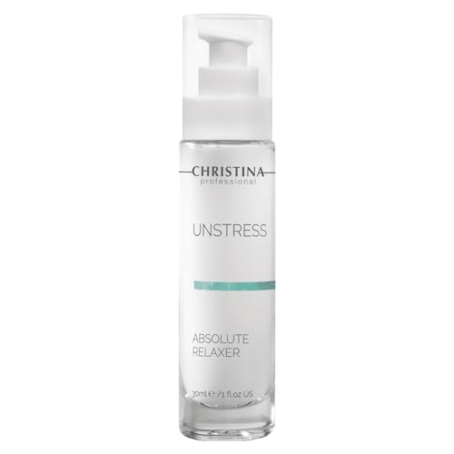 Christina Unstress Absolute Relaxer Peptide Serum For Face with Hyaluronic Acid | Boosts Collagen and Elastin | Face Serum with Easy Application For All Skin Types