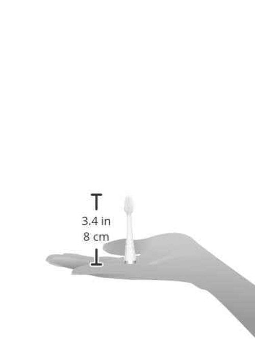 Supersmile Series II LS45 Replacement Brush Heads for Sonic Pulse Toothbrush - Patented 45° Soft Bristles Deliver Professional Teeth Cleaning - No Sensitivity (White, 2 Count)