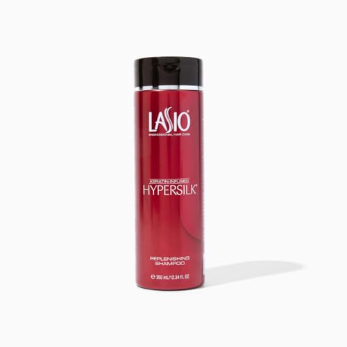 Lasio - Keratin-Infused HYPERSILK Replenishing Keratin Shampoo - 12.34 Fl. Oz - Repair, Restore & Redefine Hair Care Products - Shampoo Sulfate Free