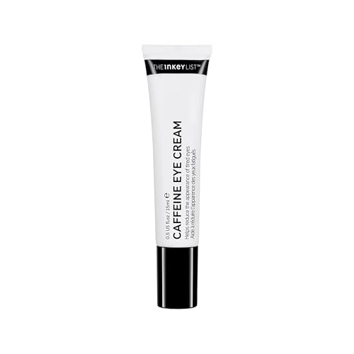 The INKEY List Caffeine Eye Cream, Reduce Eye Puffiness and Dark Circle, Blur Fine Lines, 0.5 fl oz