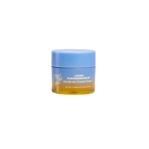 Then I Met You Living Cleansing Balm, Melts Makeup & Sunscreen, Non-Stripping Zero Residue Oil Cleanser with Seaberry, Olive, Grape Seed Oils, Vit E & Persimmon, First-Step Clean Vegan Korean Skincare