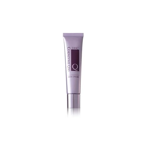 DHC CoQ10 Neck Cream, Firming and Toning Moisturizer for Neck and Decolletage, Antioxidant-rich, Youthful-looking Skin, Fragrance and Colorant Free, 1.2 oz. Net wt.
