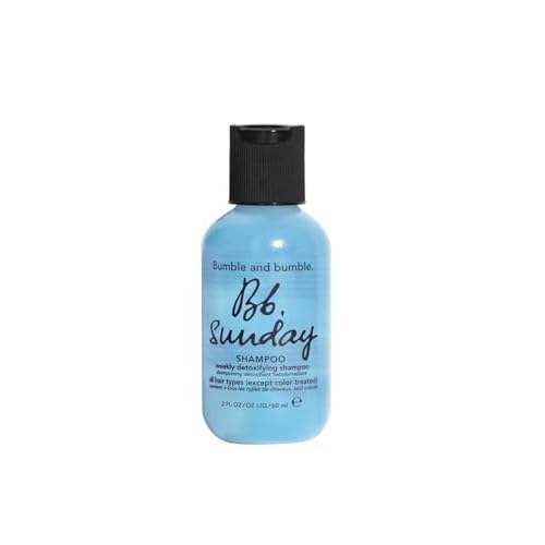 Bumble and bumble. Sunday Weekly Clarifying Shampoo | Removes Residue, Excess Oil + Pollutants | Color Safe | Curly, Wavy, Straight