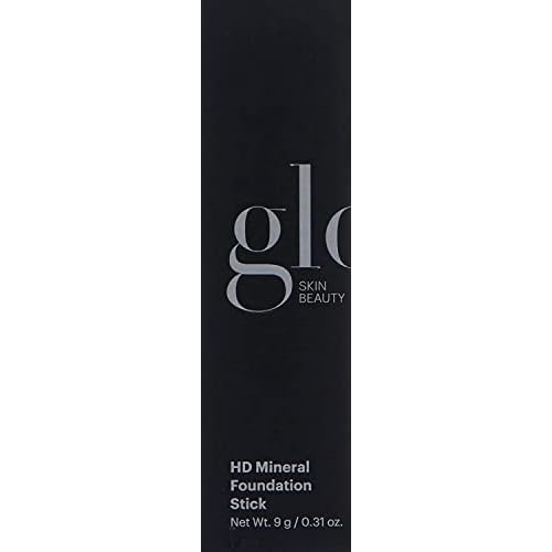 Glo Skin Beauty HD Mineral Foundation Stick - Concealer Makeup Infused with Hyaluronic Acid - Buildable Coverage, Contour & Highlighter