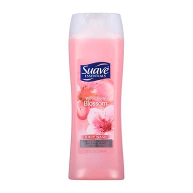 Suave Naturals Body Wash - Wild Cherry Blossom - 15 Fl Oz (Pack of 12)