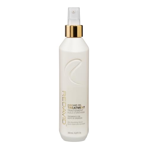 Redavid Orchid Oil Ultra Nourishing Treatment - Luxury Hair Oil made from Cymbidium Orchids for Damaged, Curly Hair - Clinically Strengthens, Adds Protein & Hydrates Hair (8.5 Fl Oz)