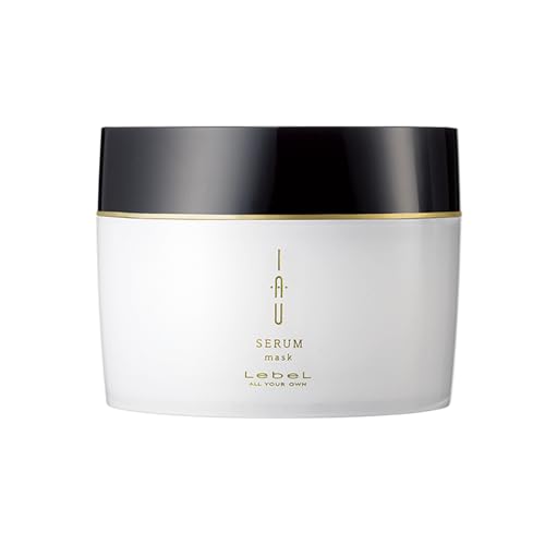 Lebel IAU Serum Cleansing Hair Shampoo 200ml & Lebel IAU Serum Hair Mask 170g Set (Green Tea Set)