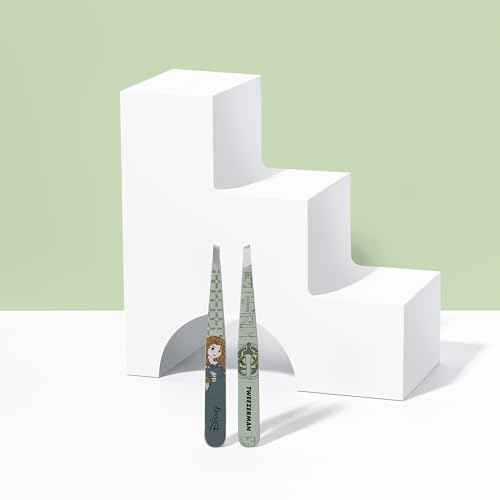 Tweezerman Merida Slant Tweezer - Eyebrow Tweezers for Women and Men