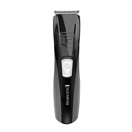 Remington Head to Toe Advanced Rechargeable Powered Body Groomer Kit, Beard Trimmer (10 Pieces), 6.3 Inch, Black